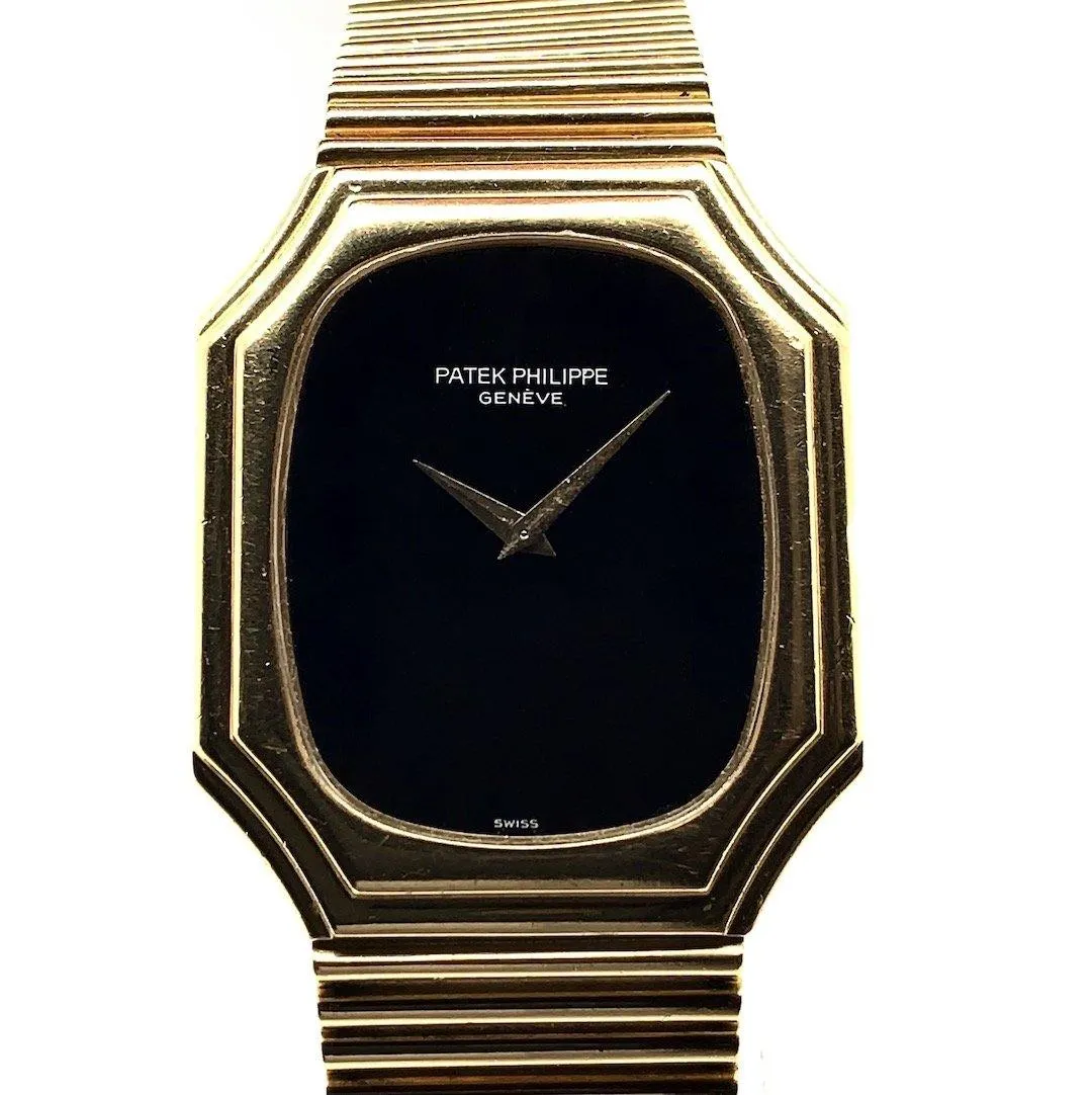 Patek Philippe, Vintage Octagon-Shaped Yellow Gold, Ref. 3729/1J