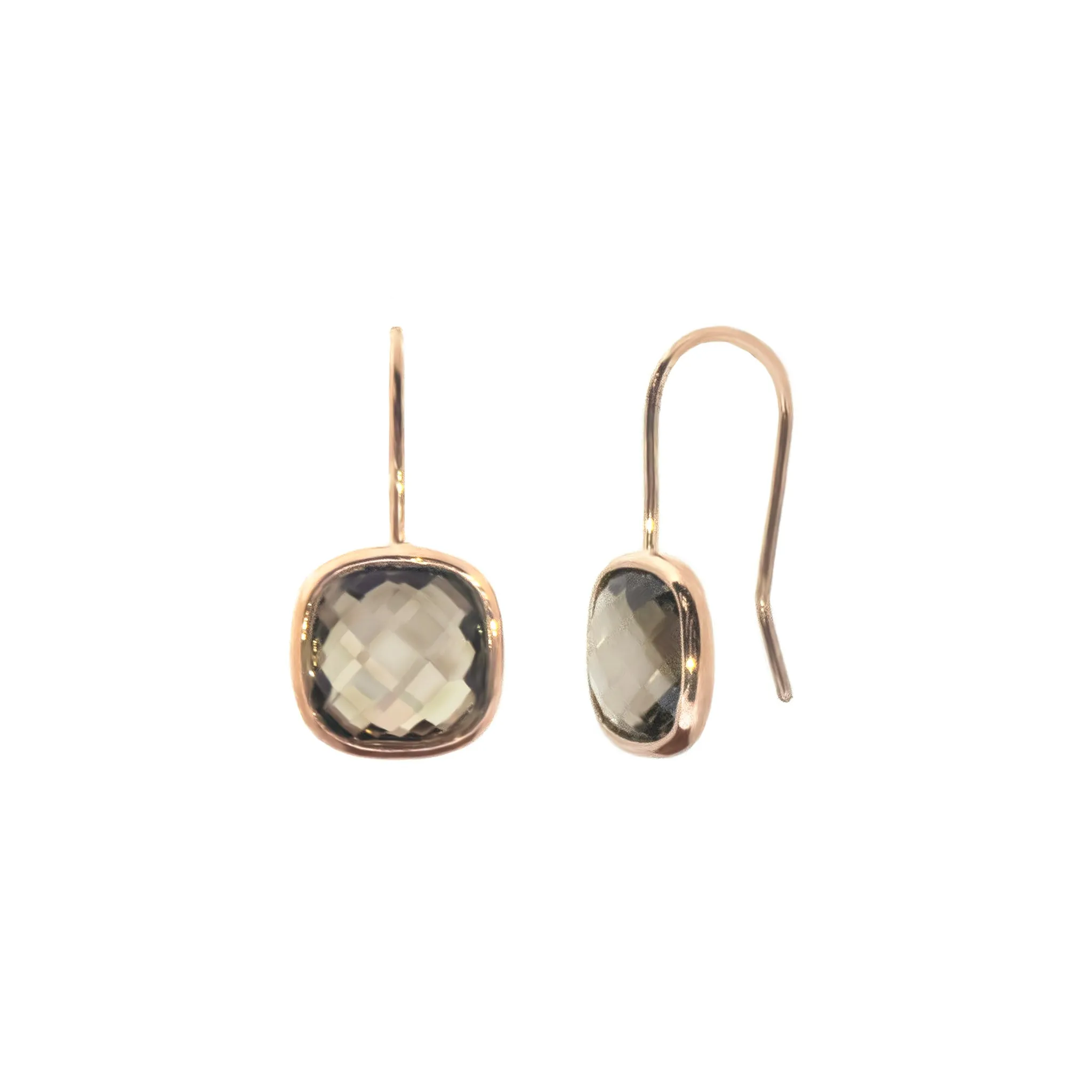 Pomie Smoky Quartz Earrings 2022-059