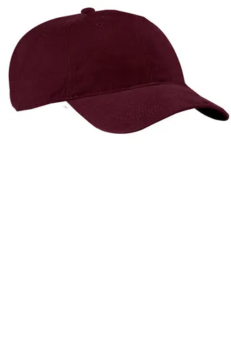 Port & Company® CP77 Brushed Twill Low Profile Cap