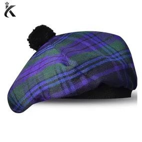 Premium Scottish Hat Acrylic Wool with Pompom - Keep your head in the game, Scottish style