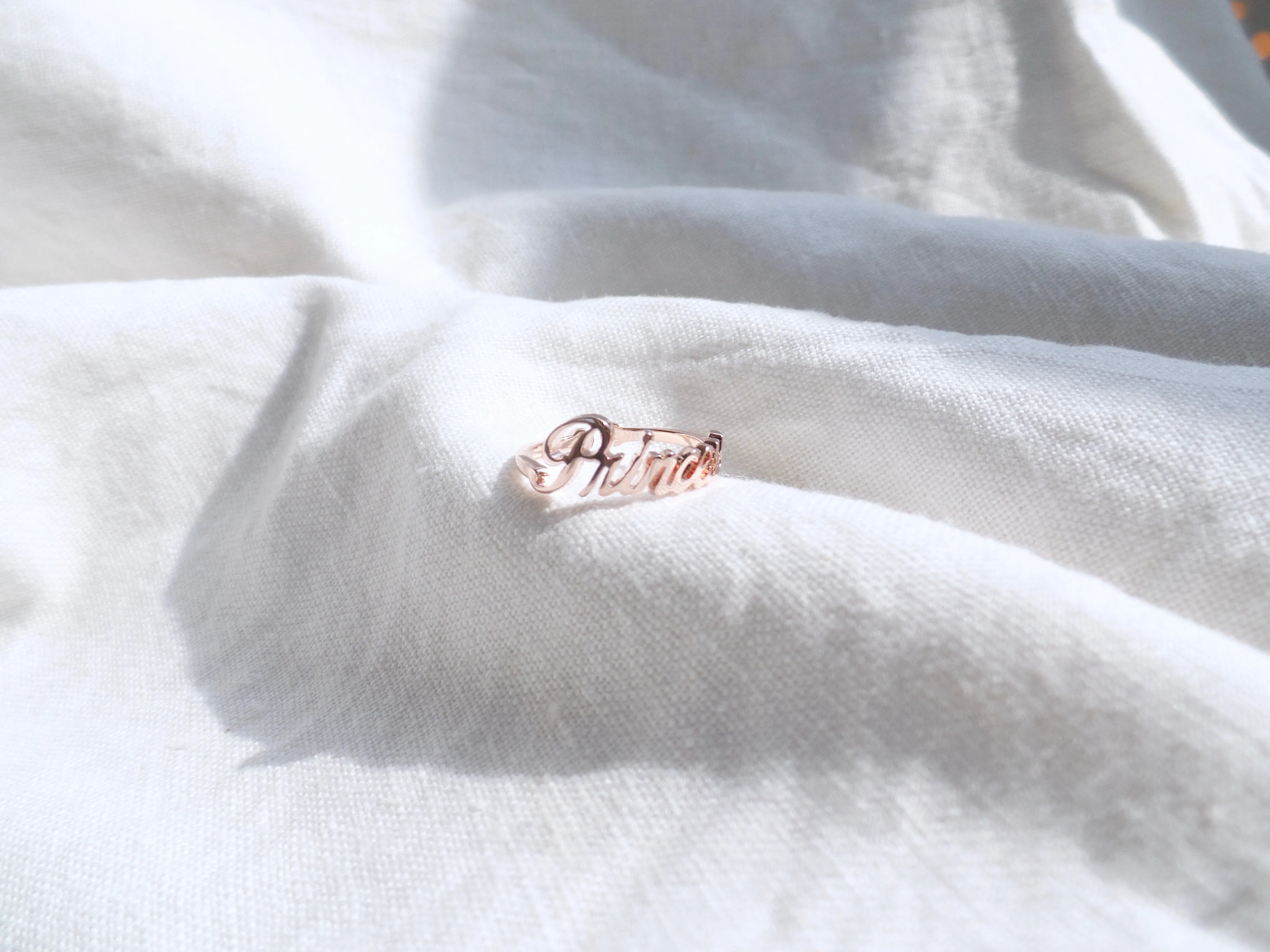 Princess Ring in Rose Gold