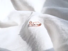 Princess Ring in Rose Gold