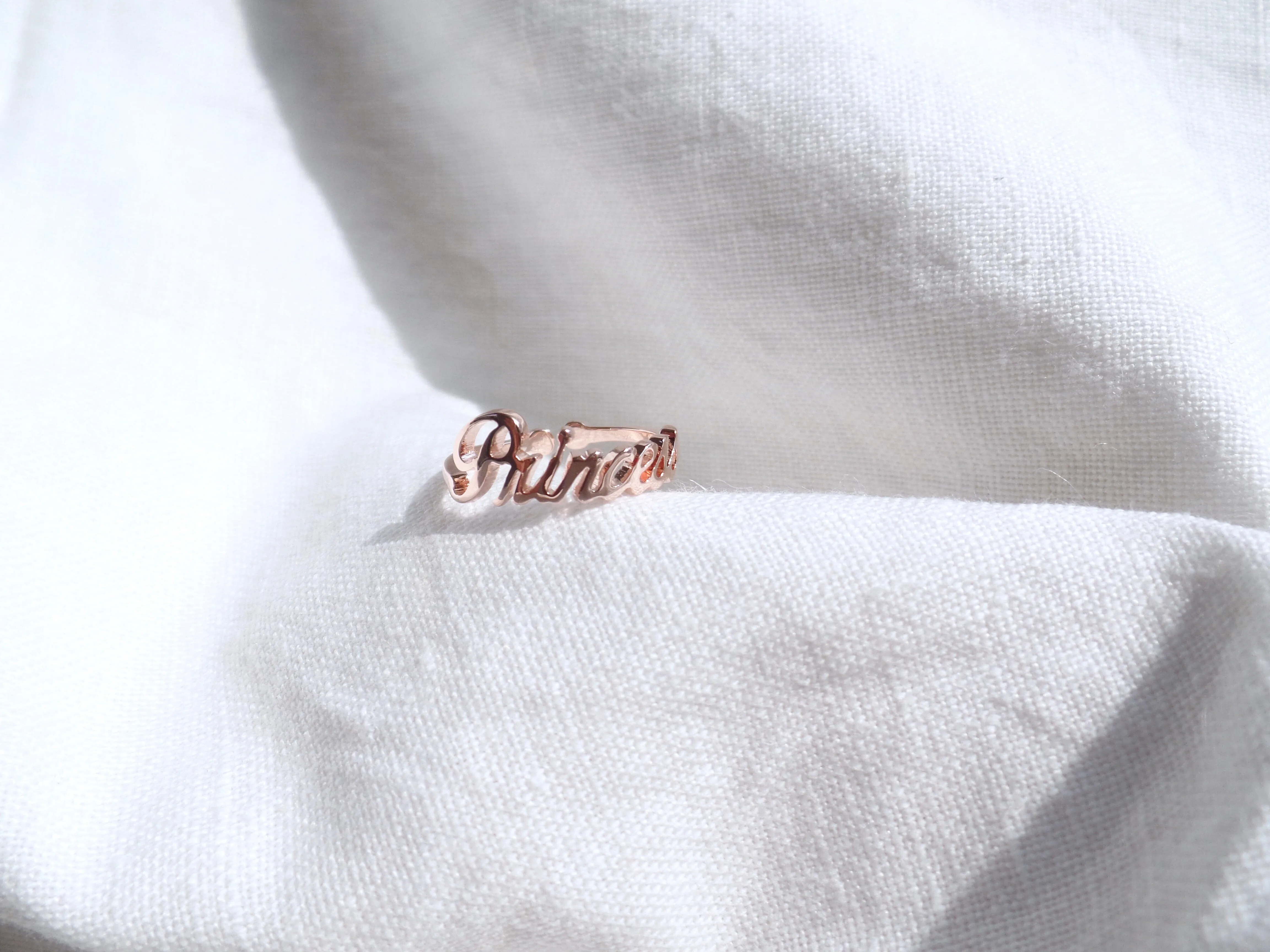 Princess Ring in Rose Gold