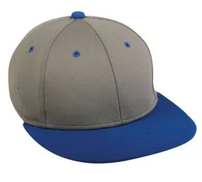 ProFlex Flat Visor Fitted Cap - 2 Tone Colors