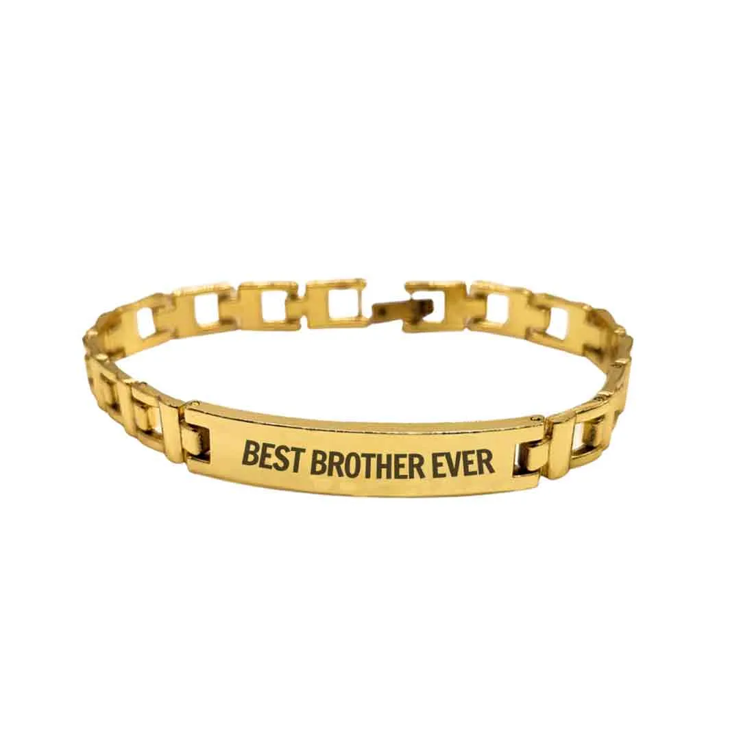 Rakhi Bracelet For Brother Stylish Metal Rakshabandhan Rakhis-Best Brother Ever