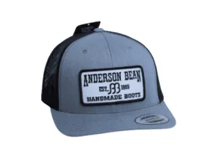 Red Dirt Hat Co. Anderson Bean Grey Trucker Snap Back Hat RDHC-AB1