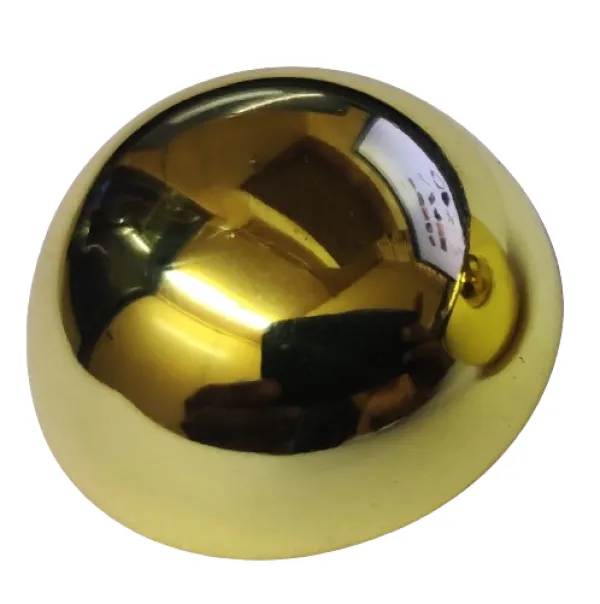 RiseOm Half Round Dome Cap made of brass 30mm diameter