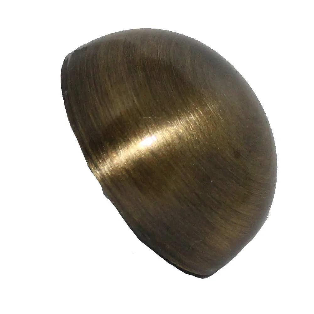 RiseOm Half Round Dome Cap made of brass 30mm diameter