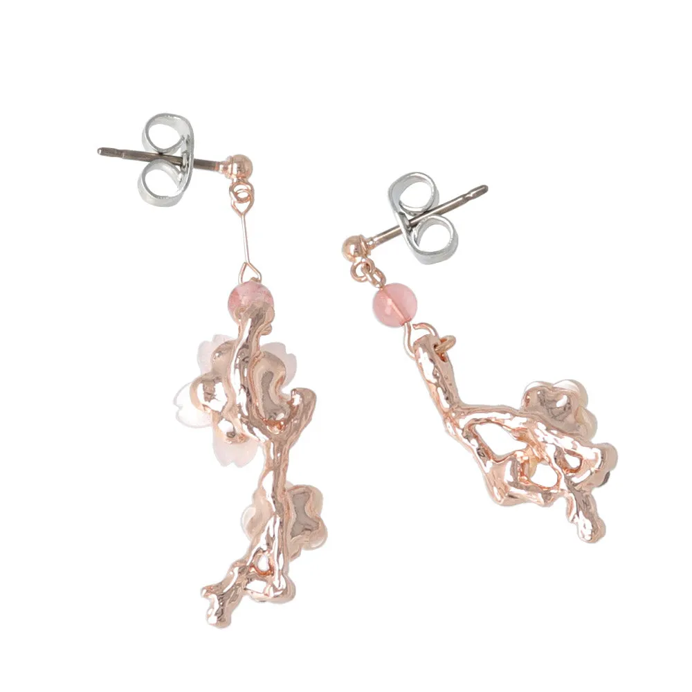 Sakura Twig Mismatched Earrings