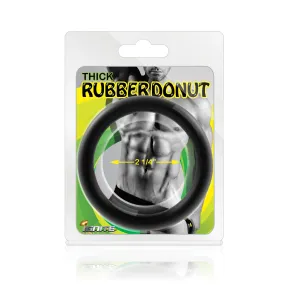 Si-95037 COCK RING - THICK RUBBER DONUT (2.25in/57mm)