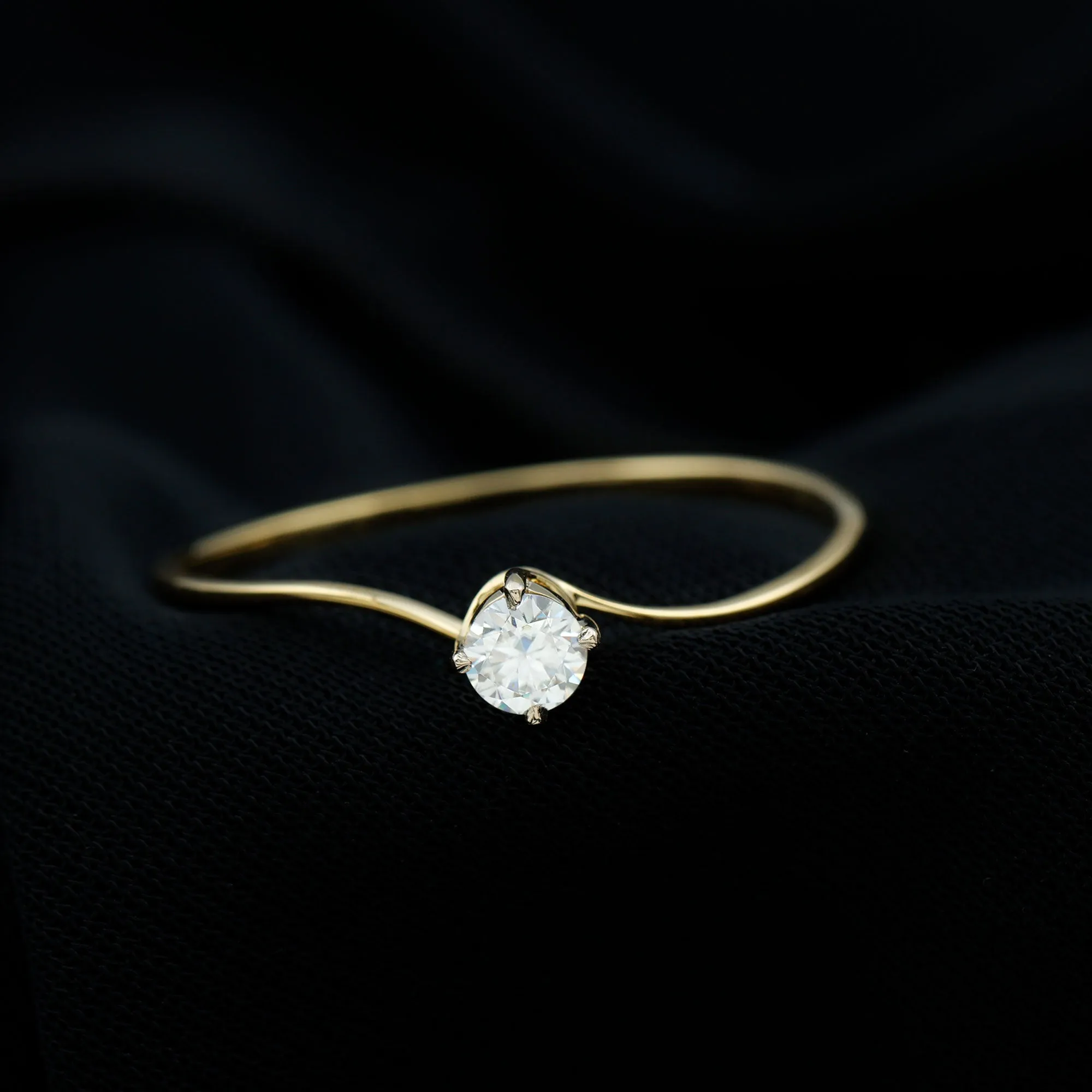 Solitaire Lab Grown Diamond Promise Ring