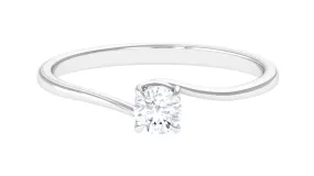 Solitaire Lab Grown Diamond Promise Ring