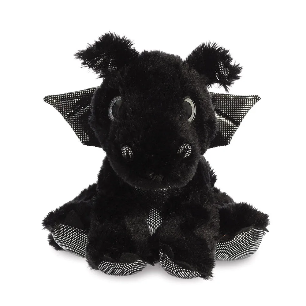 Sparkle Tales Onyx Dragon Soft Toy