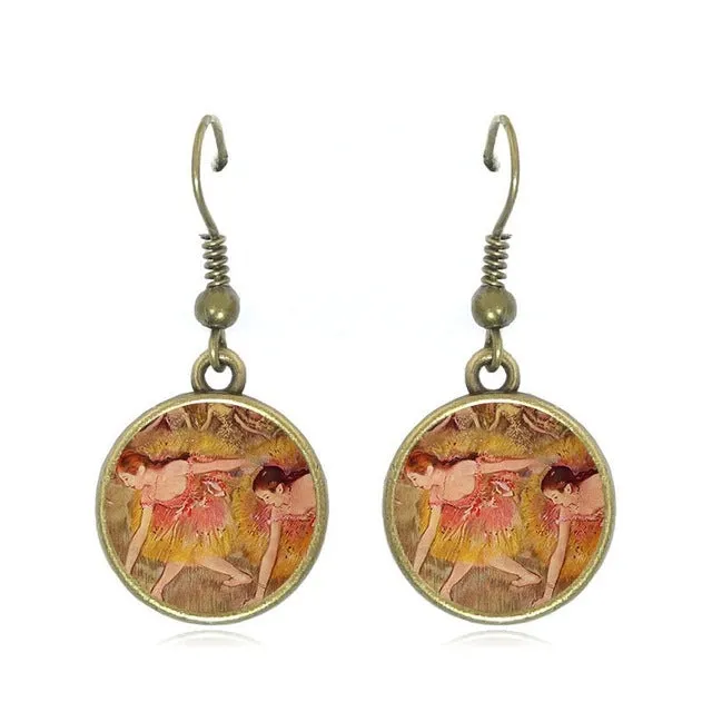 The Degas Ballerina Drop Earrings