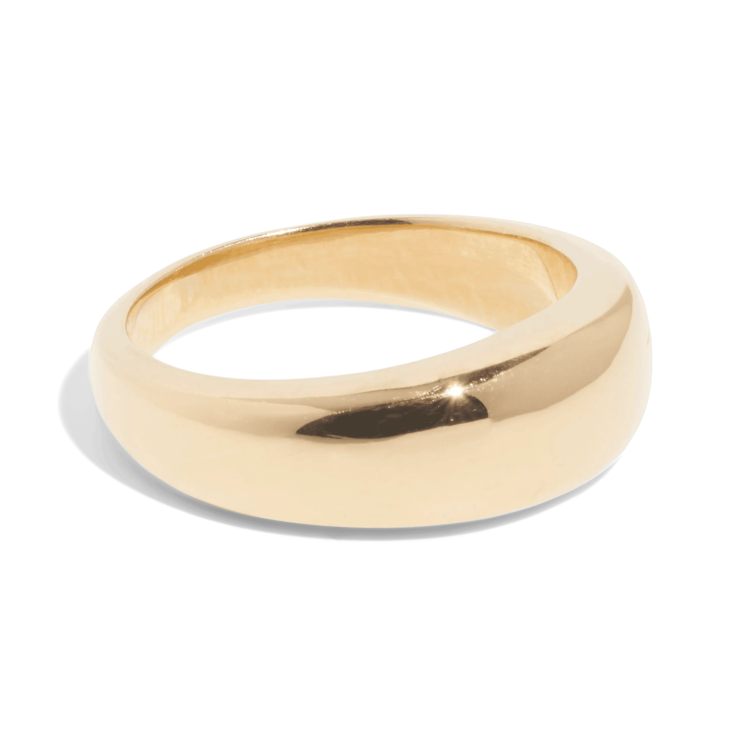 THE HARPER RING - 18k gold vermeil