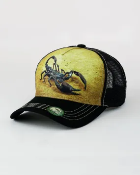 The Hat Depot - Scorpion Design Mesh Trucker Cap