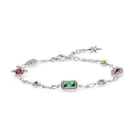 Thomas Sabo CZ Silver Lucky Charms Bracelet