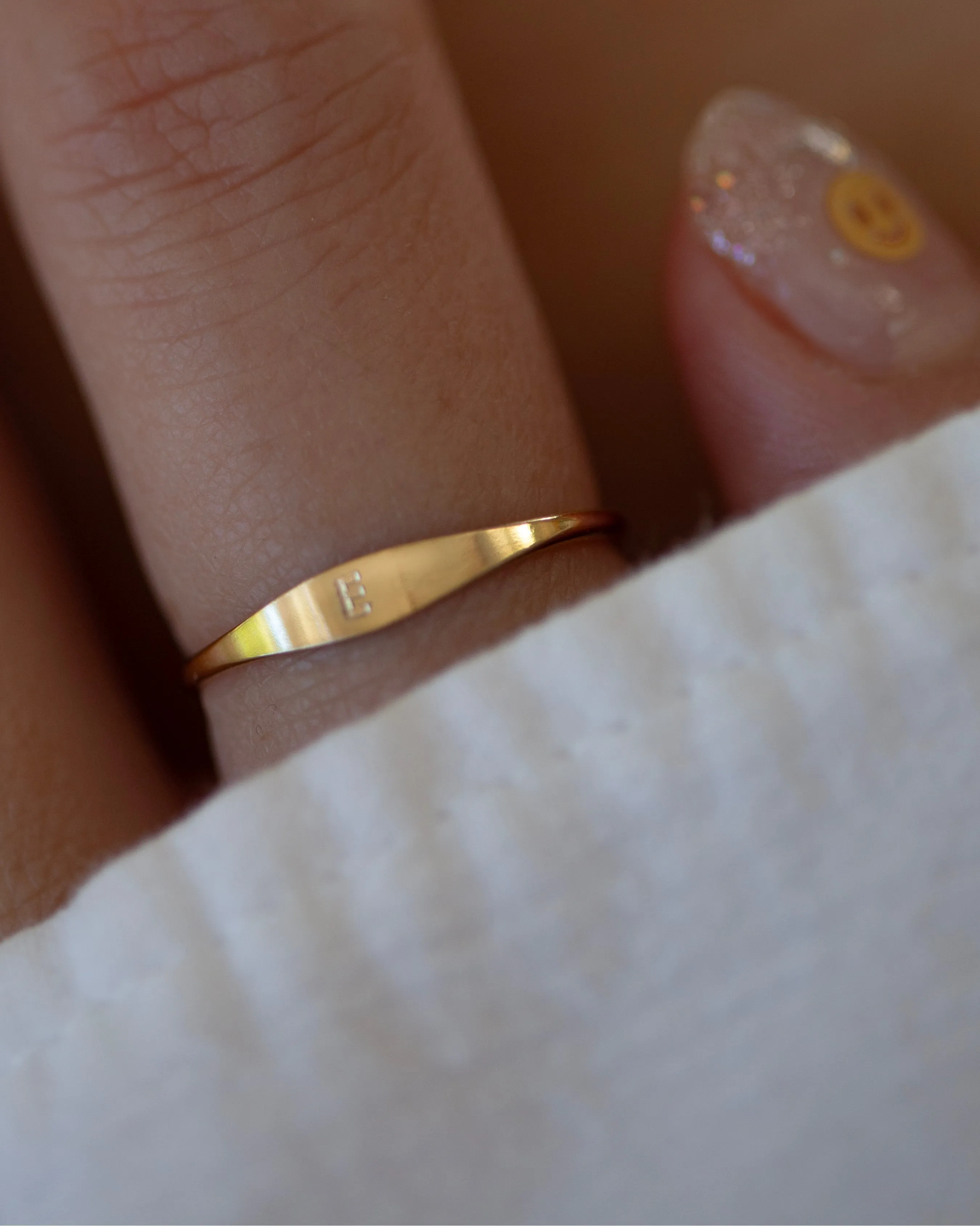 Tiny Signet Ring