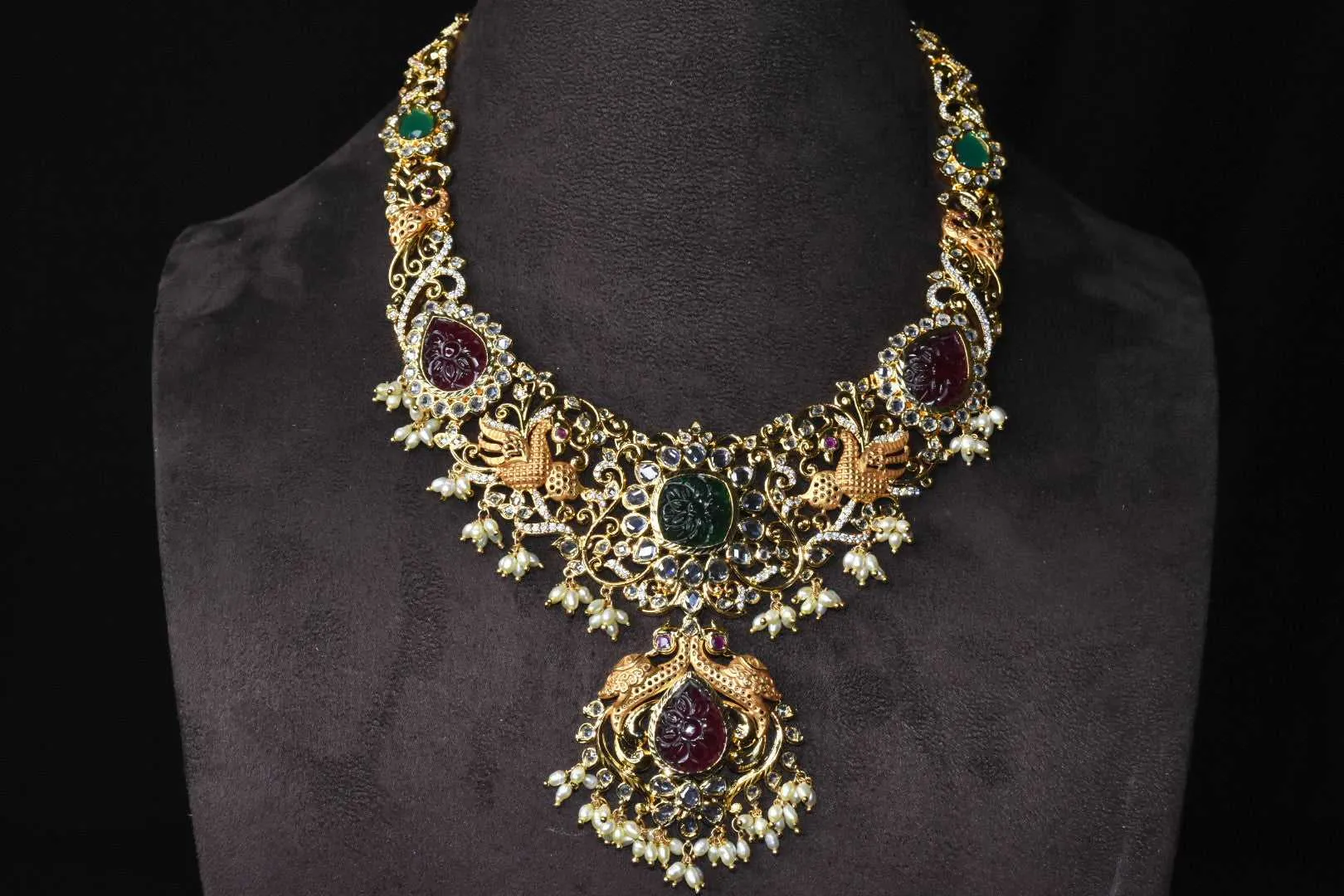 Traditional Pachi Bridal Haar