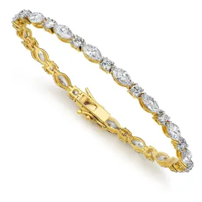 Tru-Diamonds Cascade Bracelet