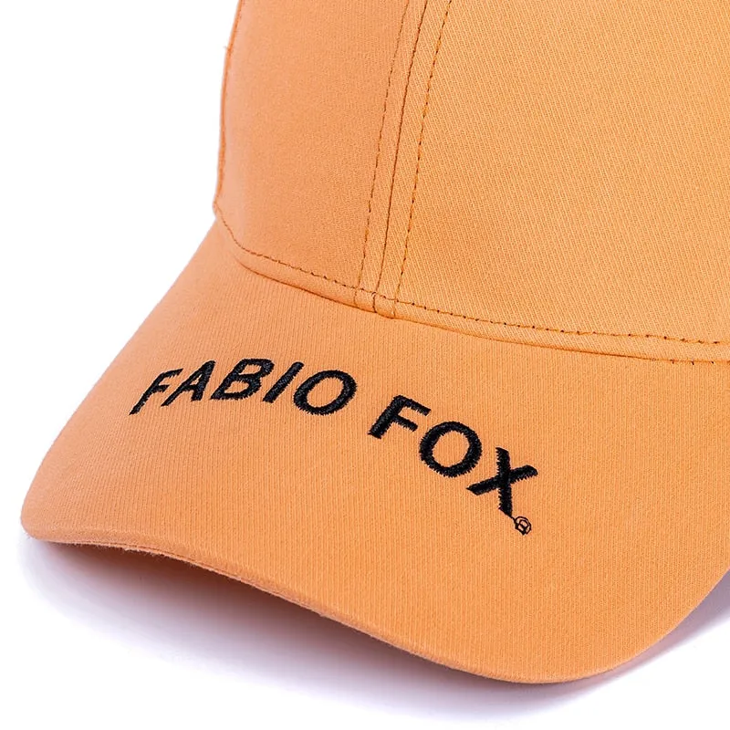 Unisex Stylish Cap Cotton Hats For Women Fashion Fox Side Embroidery Baseball Cap Men Outdoor Popular Streetwear Hat Cap