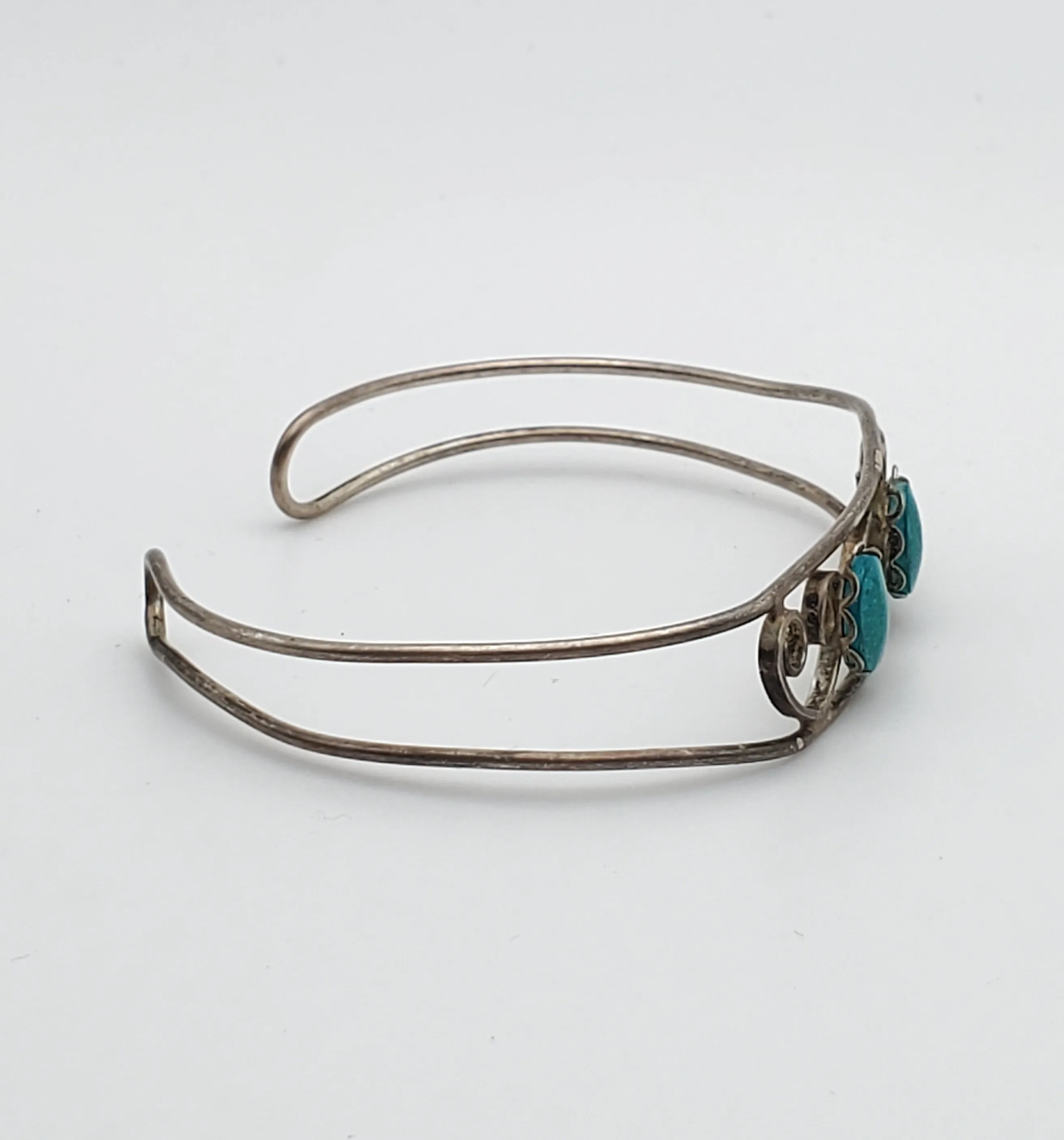 Vintage Delicate Handmade Turquoise Bracelet