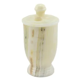 White Onyx Toothbrush Holder