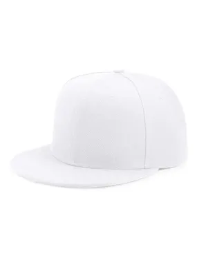 White Snapback Cap