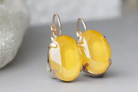 YELLOW EARRINGS